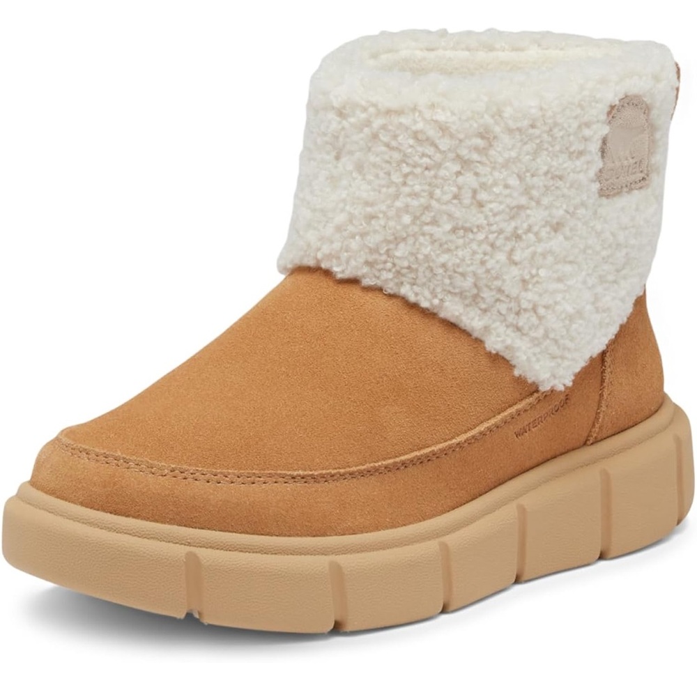 Sorel Kids Brown and Cream Winter Boots
